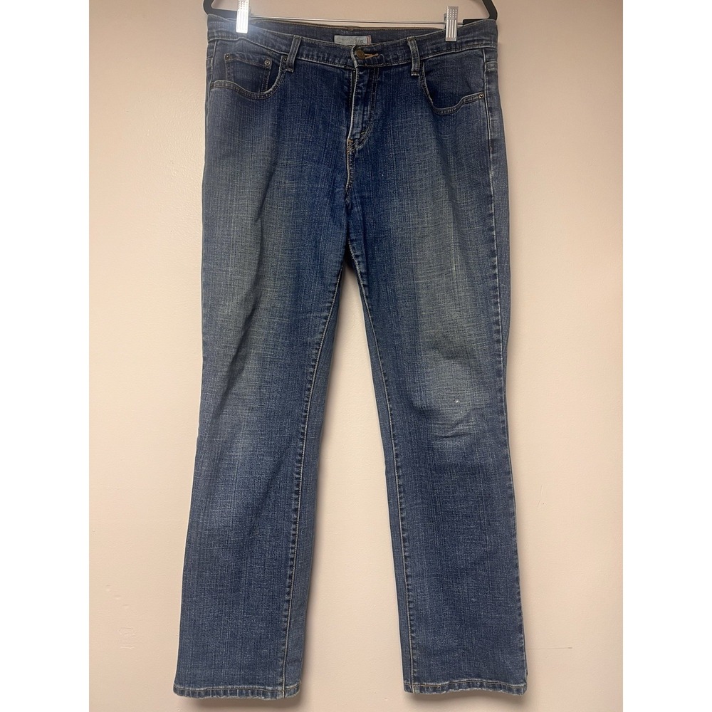 Levi 505 Straight Leg Blue Jeans‎ Size 12